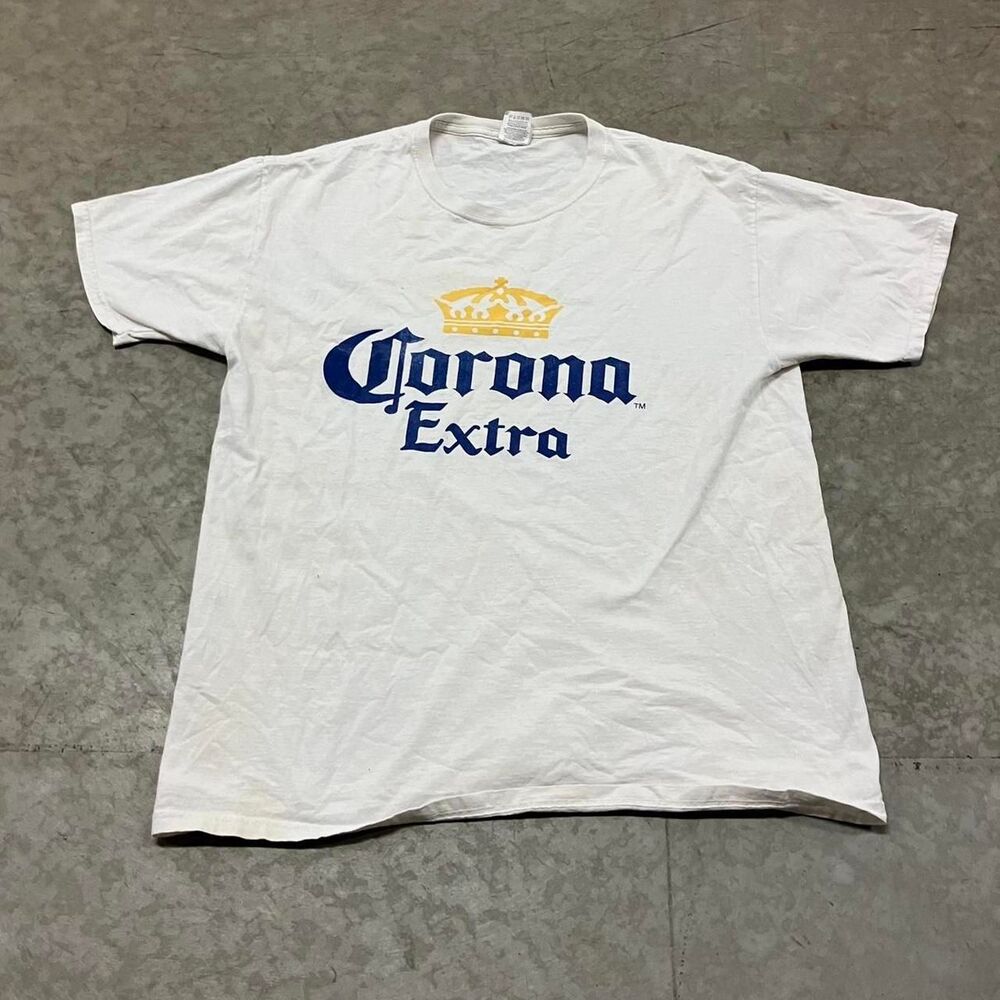 American-vintage Men's White T-shirt